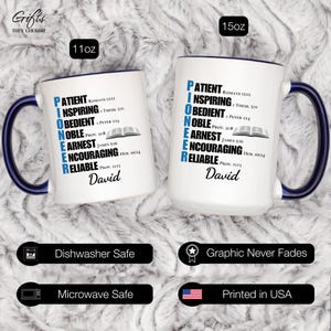 Taza personalizada de JW Pioneer, regalos de la escuela de pioneros de JW, taza de café de la escuela de servicio de pioneros de JW, regalos de JW para pioneros, hermano de la escuela de pioneros de JW imagen 10