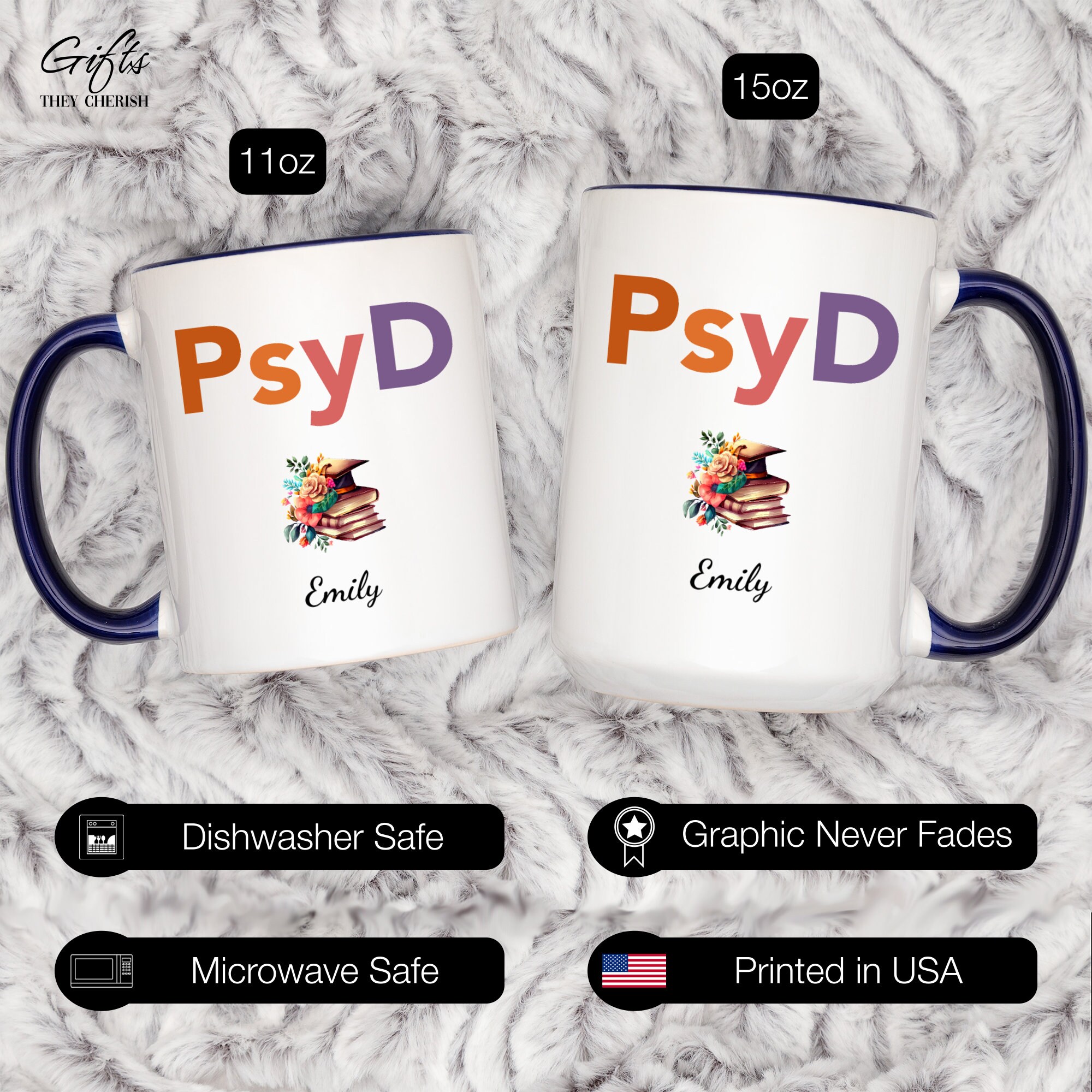 Psyd Graduation Personalized Psyd Graduation Gift, Psyd Gift for Her, Doctor of ...