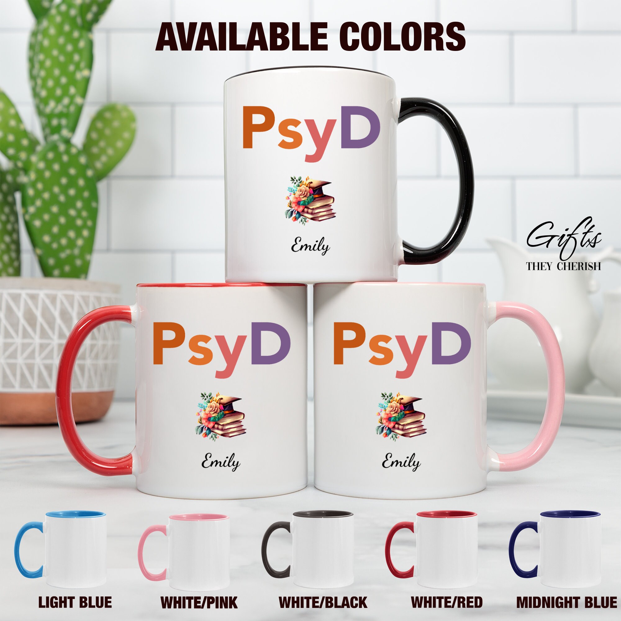 Psyd Graduation Personalized Psyd Graduation Gift, Psyd Gift for Her, Doctor of ...