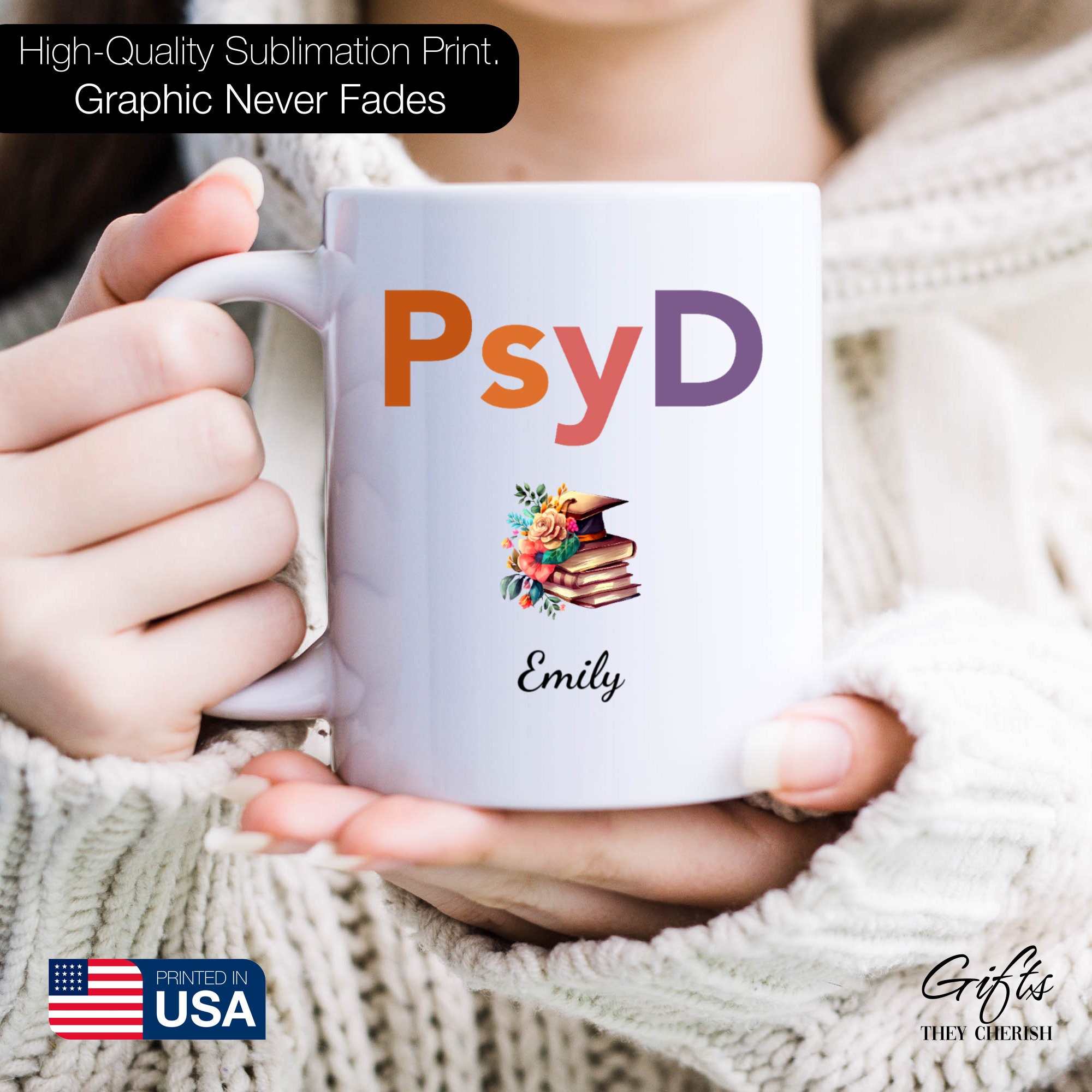 Psyd Graduation Personalized Psyd Graduation Gift, Psyd Gift for Her, Doctor of ...