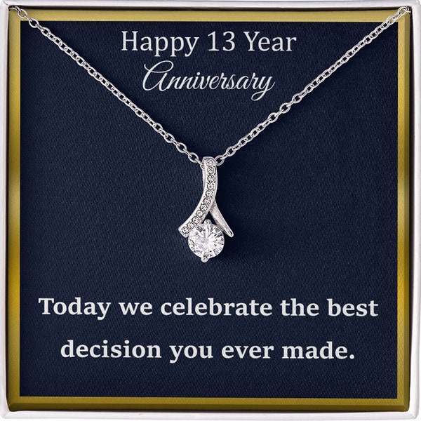 13th Anniversary Gift for Her, 13 Year Anniversary Gift for Wife, 13th Wedding Anniversary Gift for Her, 13 Years Together, 13 Years Married