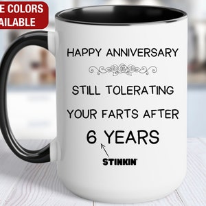 6th Anniversary Gift for Him, 6 Year Anniversary Gift for Husband, 6th Wedding Anniversary Gift for Him, 6 Years Together, 6 Years Married