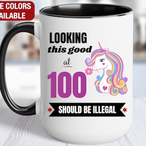 100th Birthday Coffee Cup - Etsy