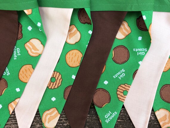 Girl Scouts Bunting Girl Scout Cookies Banner Etsy