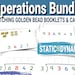 Montessori Math Golden Bead Task Cards and Recording Booklets, All 4 ...