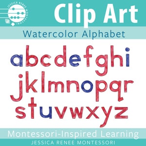Montessori Beweglich Alphabet Clip Art