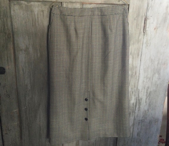 Vintage Womens Pendleton Tweed Skirt Size 8 - image 6
