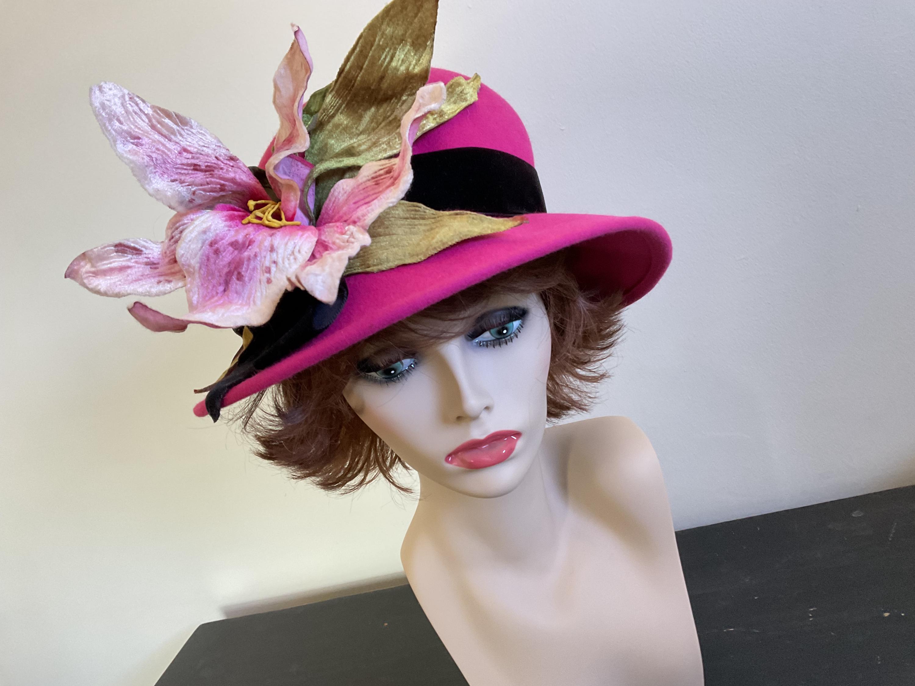 Vintage Frank Oliver Straw Hat with Tulle Flower Frank Oliver Hats - Etsy main image 2