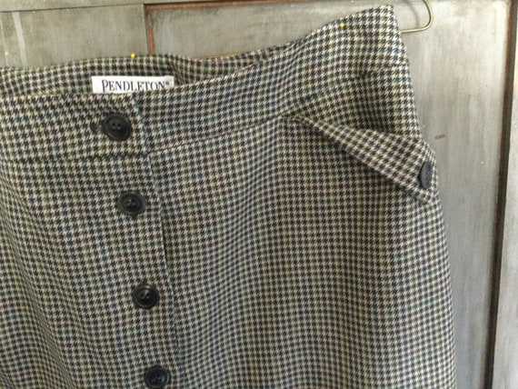 Vintage Womens Pendleton Tweed Skirt Size 8 - image 3