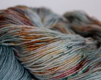 Sea Folly - Hand Dyed Merino Fingering 4ply Variegated Yarn