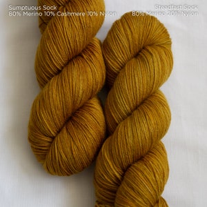 Bliss Embroidery Yarn // RTS – What Mustard Made