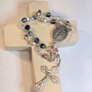 Guardian Angel Auto/Vehicle Rear-View Mirror Rosary