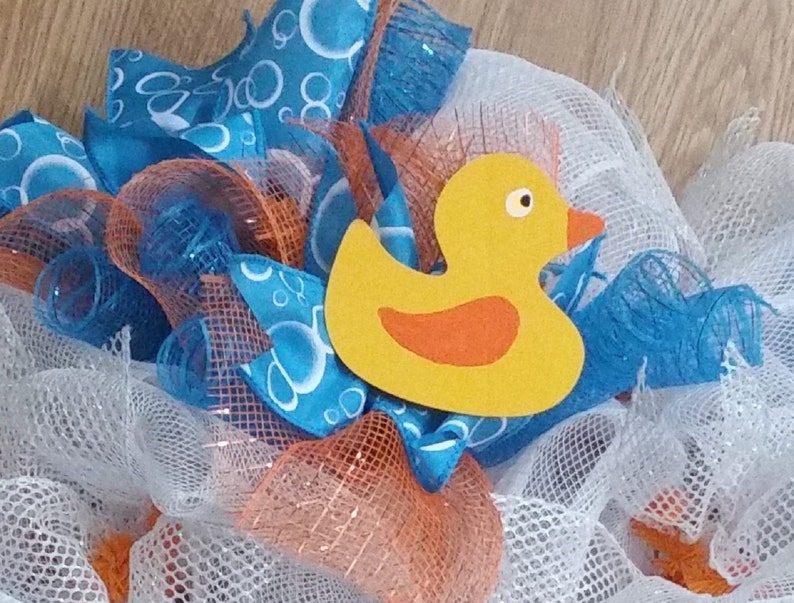 Rubber Duck Baby Shower Decorations Rubber Ducky Bathroom Etsy