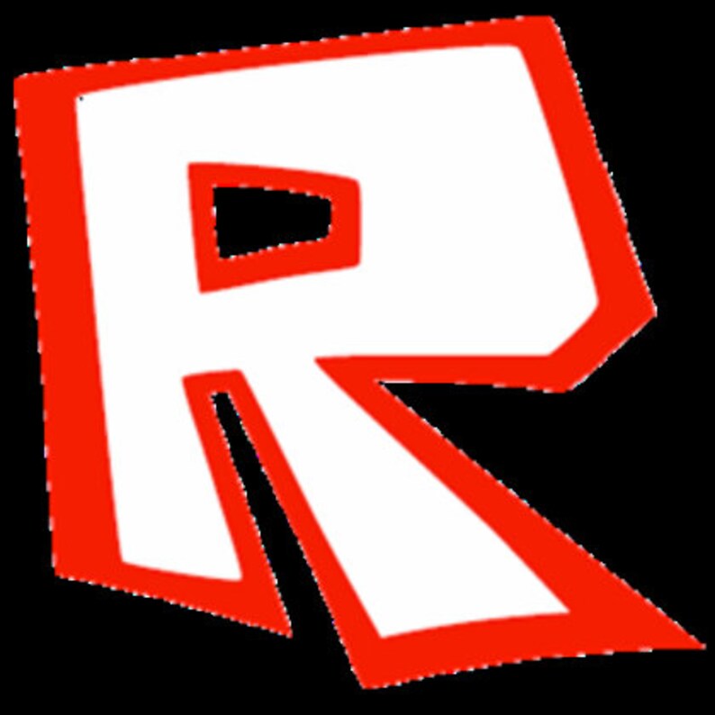 Big R Roblox Official Logo Cake Topper - 