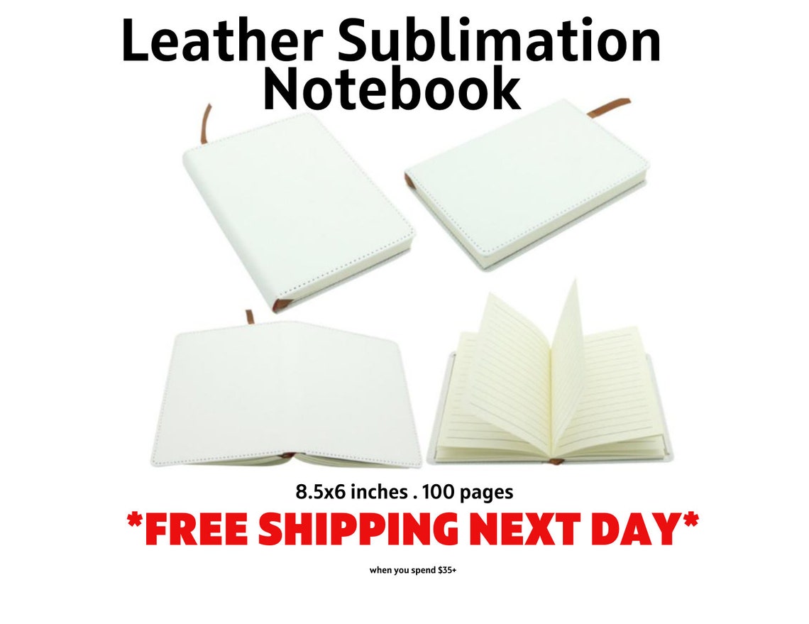 Sublimation Leather Notebook/ Sublimation Journal / Etsy