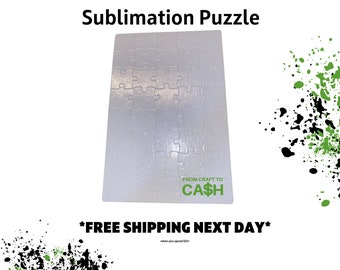 Blank Sublimation Puzzle - 40 Piece Sublimation Puzzle - Wholesale Sublimation Puzzle Blank