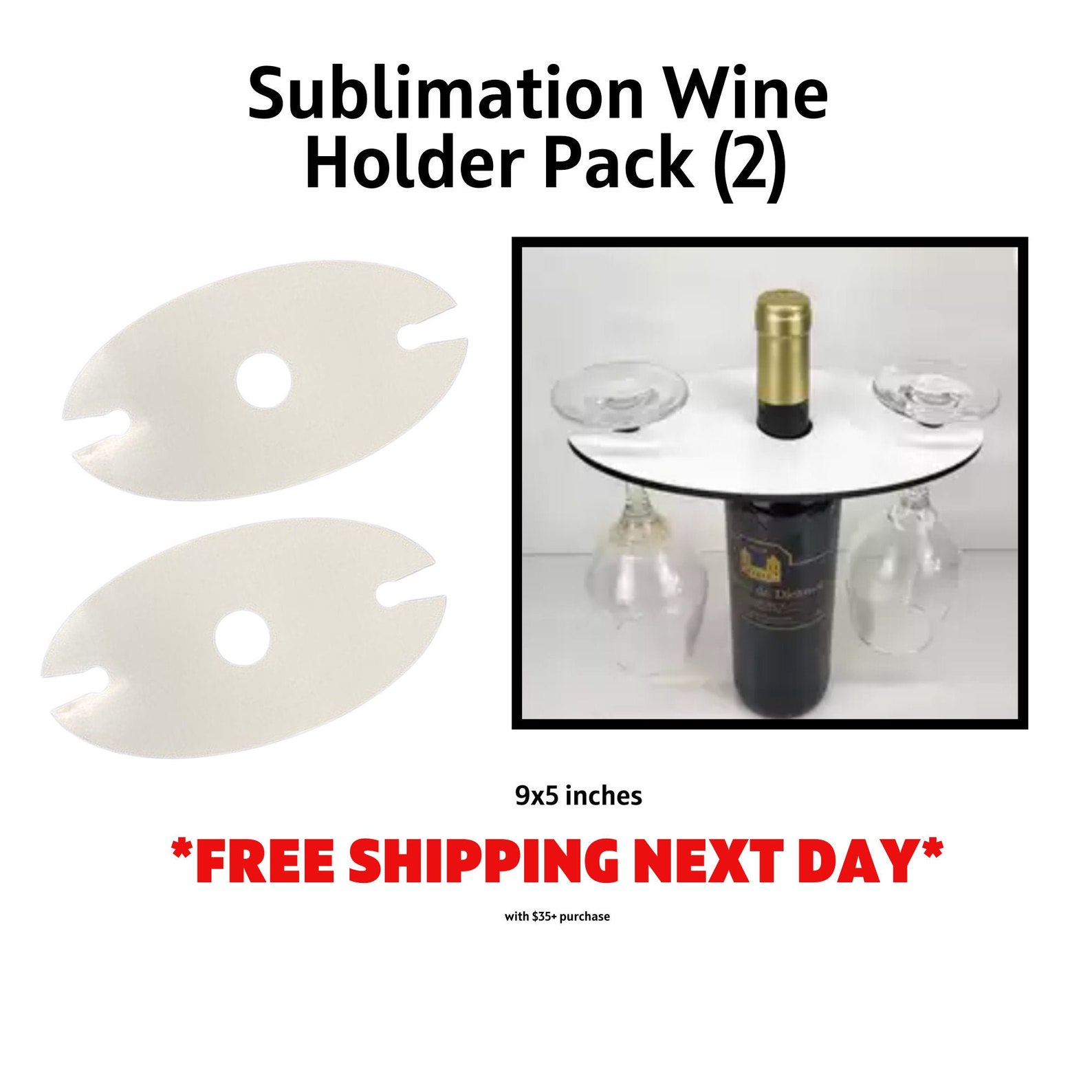Sublimation Wine Butler / Sublimation Wine Caddy / Sublimation Etsy
