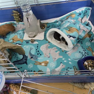 Guinea Pig Fleece Cage Liners