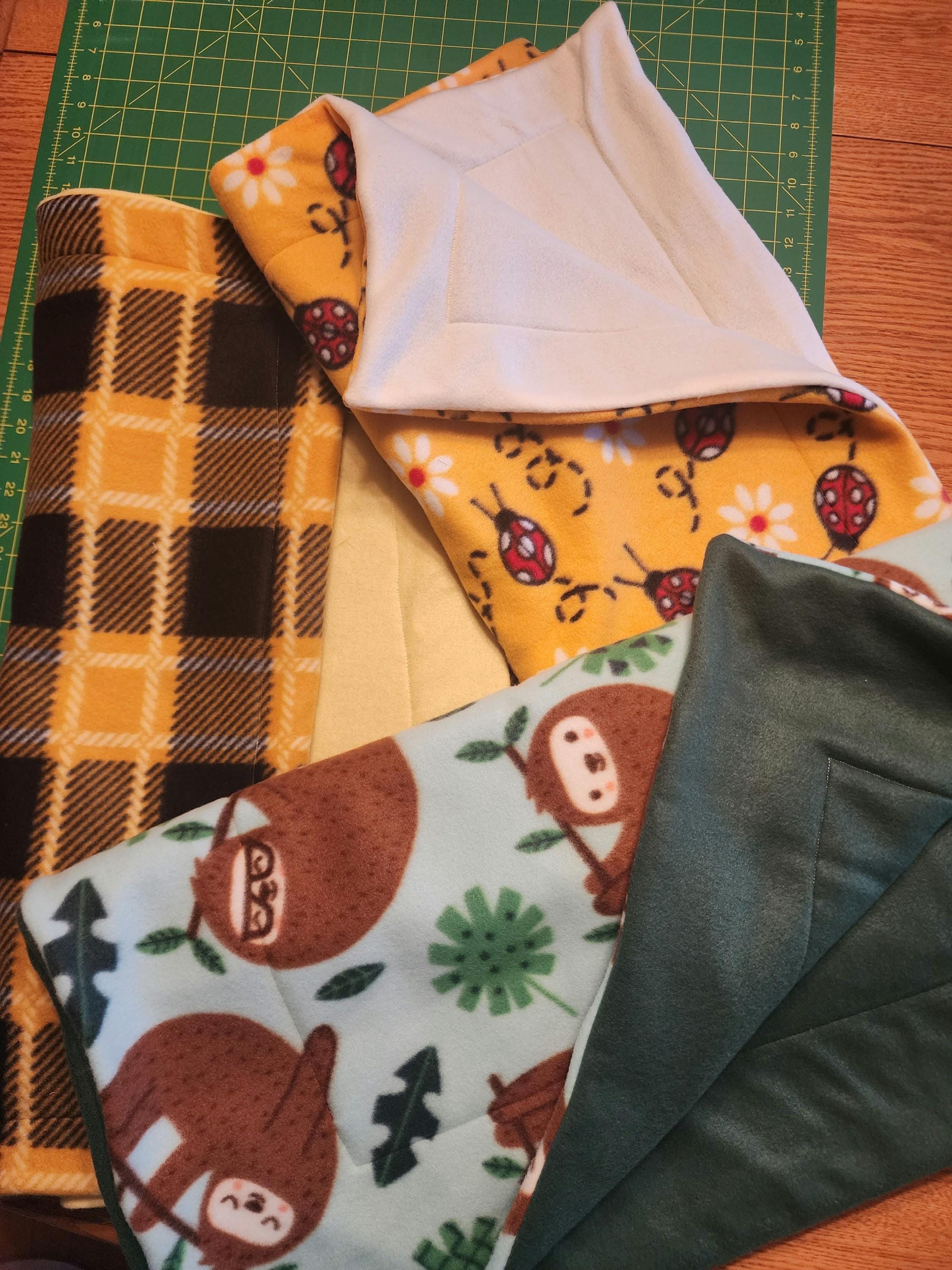 View of Guinea Pig Fleece Cage Liners - Etsy