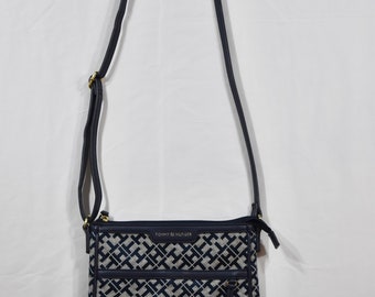 tommy hilfiger plaid purse