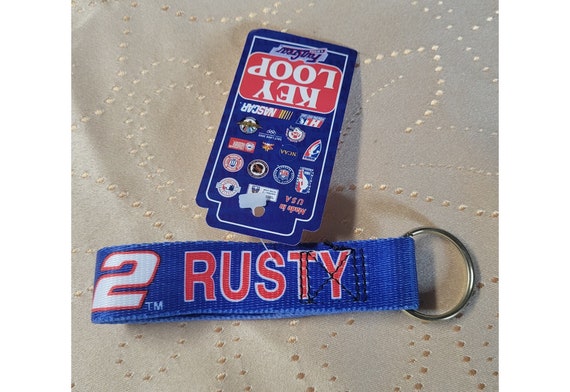 Vintage Nascar Keychain Key Loop Key Chain Gordon… - image 4