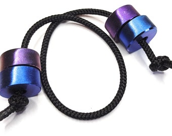 Begleri Titan Fidget Carry Anti Stress Skill Game "Colors blue & purble"