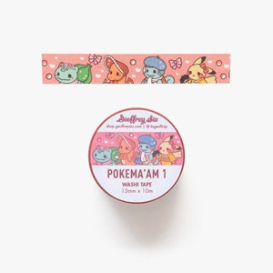 Pokema'am 1 Washi Tape