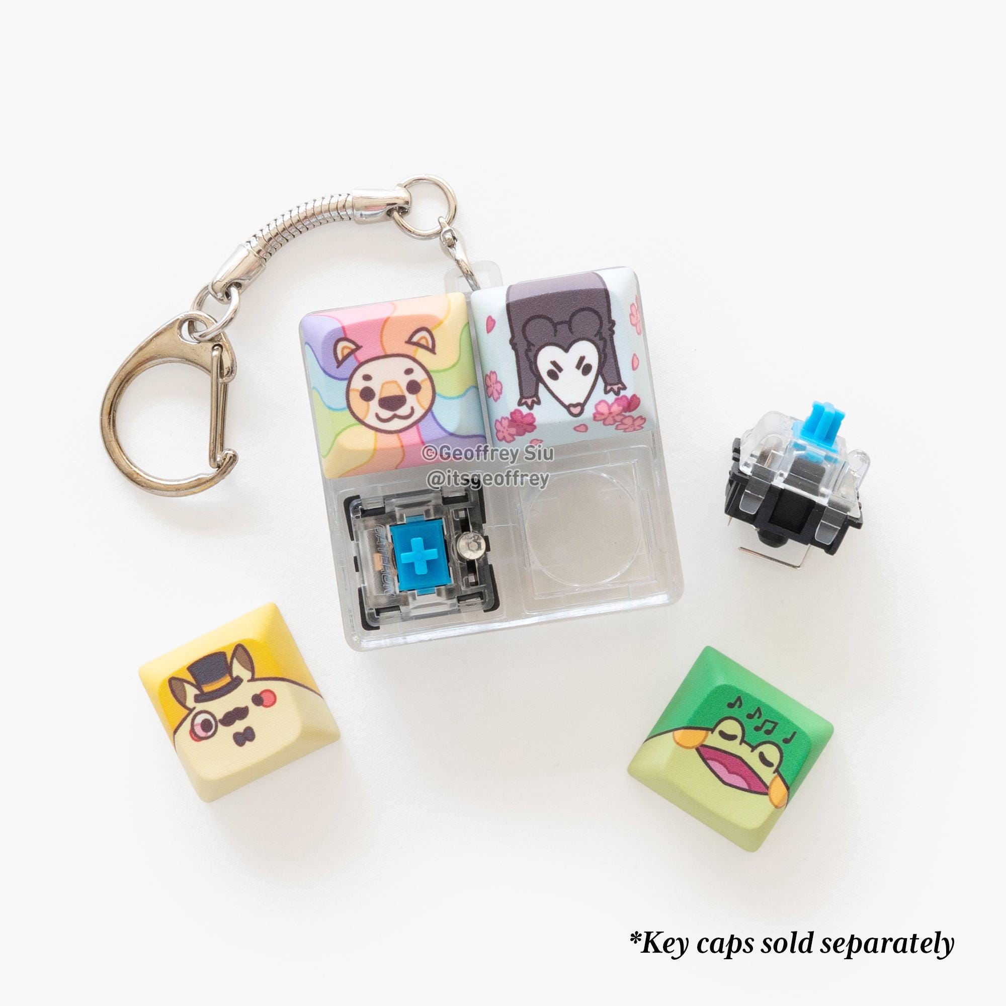 Clicky Keychain Housings + Switches (no Key Caps) - Etsy