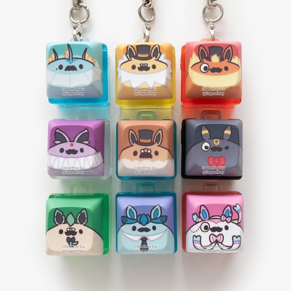 Teaveelution Clicky Keychains - Etsy