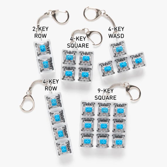 Clicky Keychain Housings + Switches (no Key Caps) - Etsy