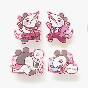 Adesivos de vinil Possum-Chan