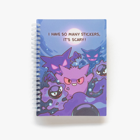 MD Spooky Ghost Reusable Sticker Book 