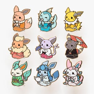 Teaveelution Pokema&#39;am Hard Enamel Pins
