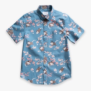 Cherry 'Possum Button-Up Shirt