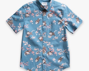 Cherry 'Possum Button-Up Shirt