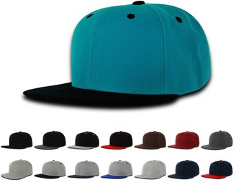 youth flat bill hats
