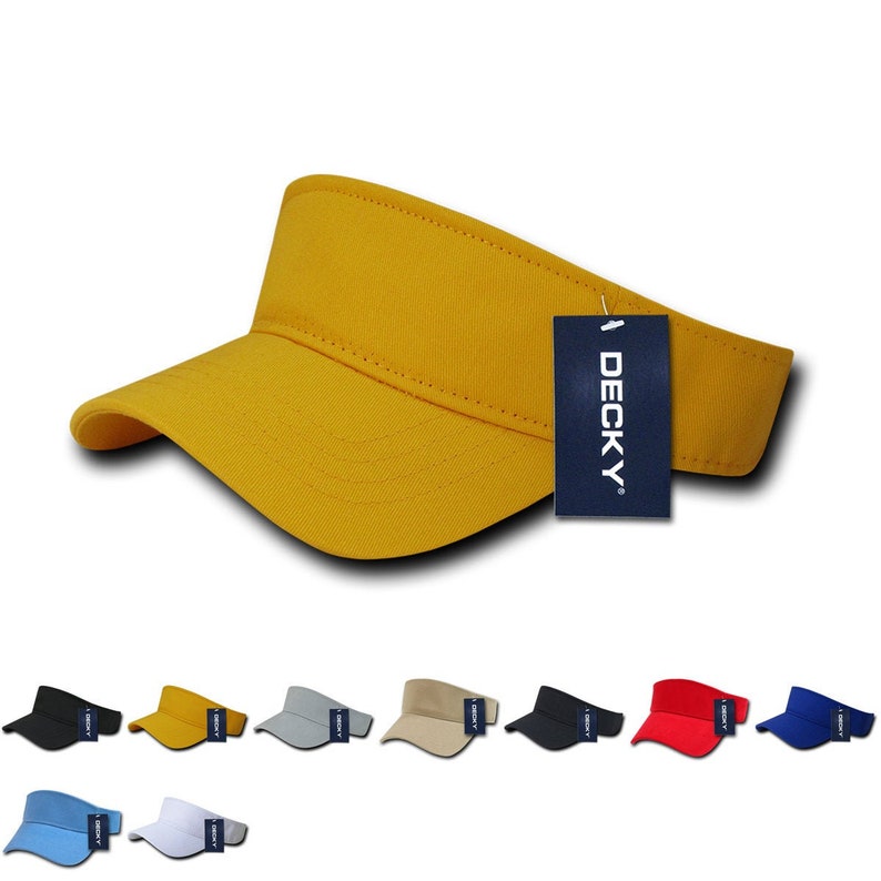 Kids' Youth Sun Visors Decky 7007 Blank Visors Bulk Etsy