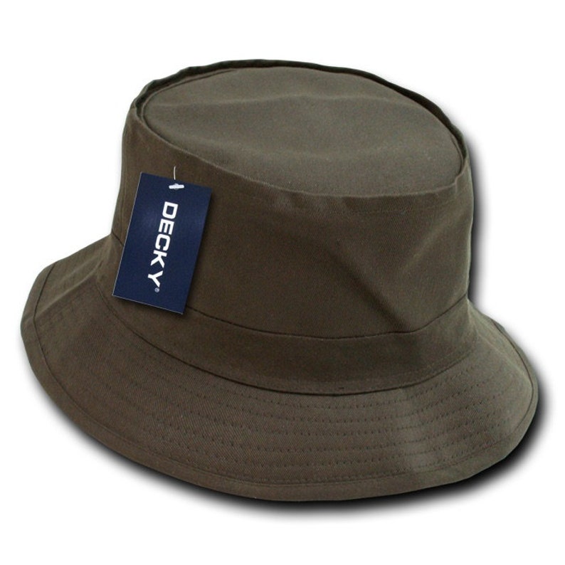 Lot of 12 Fisherman/'s Hats Bucket Caps Decky 450 Bulk Bucket Hats Blank Fisherman Hats