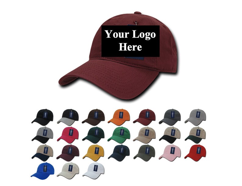 100 Bulk Custom Embroidered Dad Hats with Your Logo Etsy
