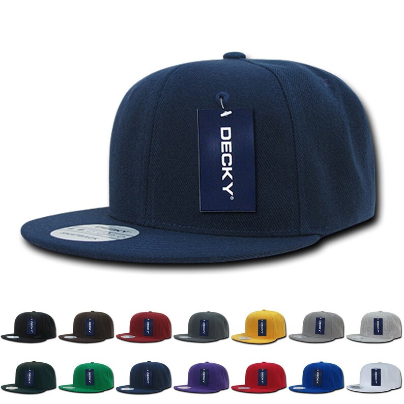 Bulk Flat Bill Hats Snapback Hats Blank 