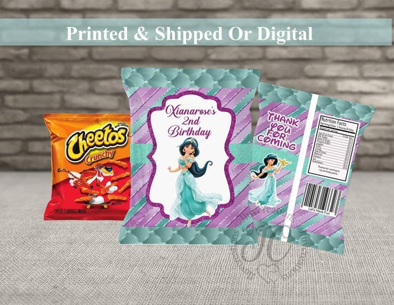 Princess Jasmine Aladdin Jasmine Birthday Decorations Etsy