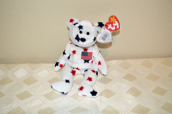 glory the bear beanie baby