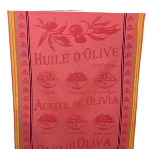 French Kitchen Dishtowel, Kitchen Tea towel from Provence, Kitchen Dishtowel , Cotton Dishtowel, Gifts for kitchen, housewarming gift