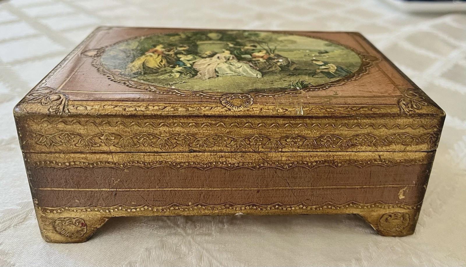 Florentine Jewelry Box - Etsy