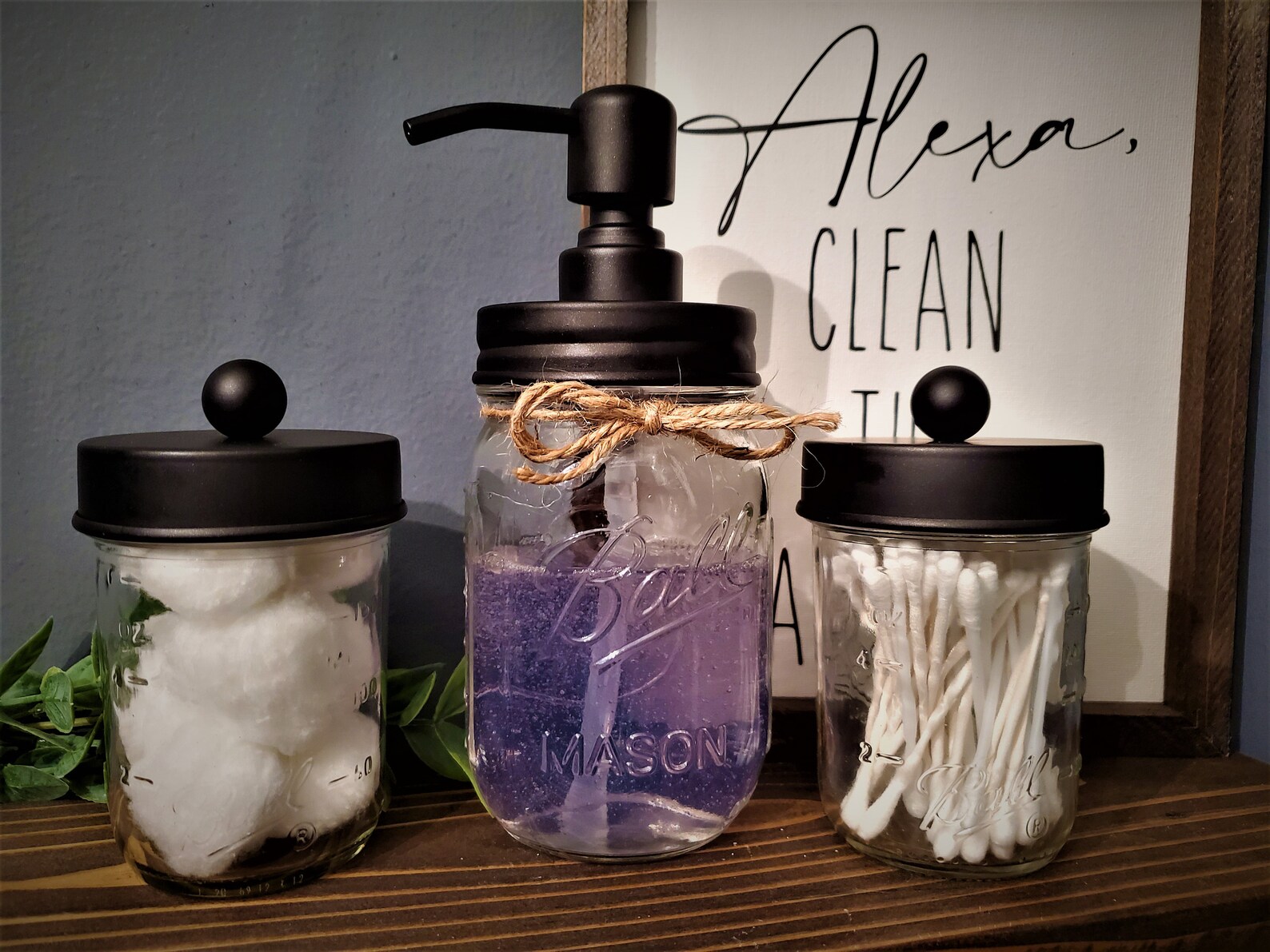 Farmhouse Bathroom Set Etsy