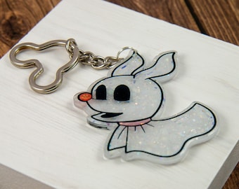 Ghost Dog Keychain