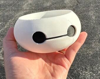 Mini fioriera a forma di bambola a bolle / Fioriere stampate in 3D / Fioriere per geek e nerd
