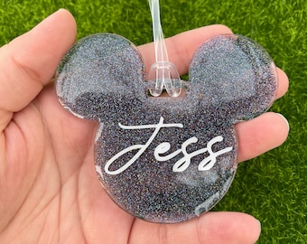 Mouse Head Luggage Tag