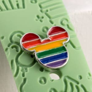 Rainbow Mouse Head Watch Band / Magic Band Charm