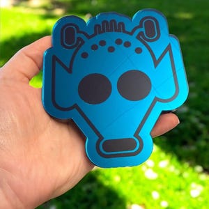 Space Bounty Hunter Acrylic Coasters (Set of 2)